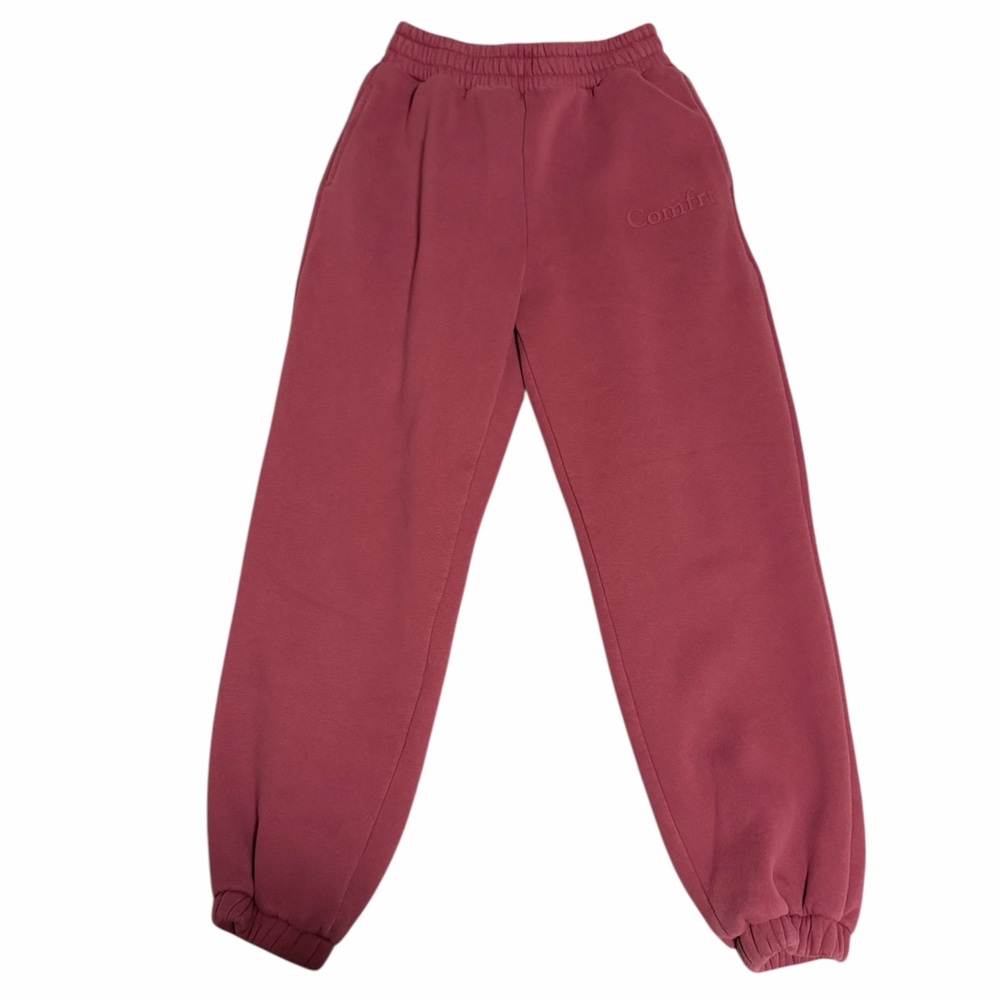 Comfrt pink berry sweatpants